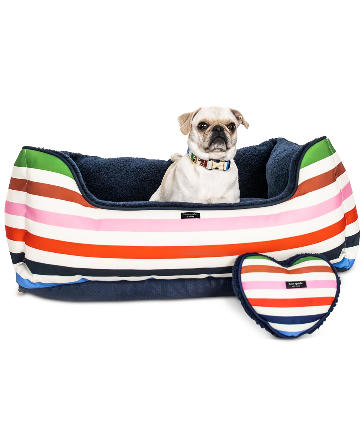 Kate Spade New York Adventure Stripe Pet Bed