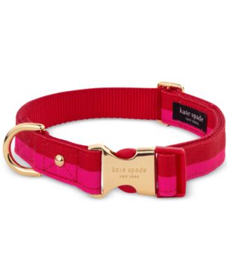 kate spade new york - Adjustable Red & Pink Dog Collar