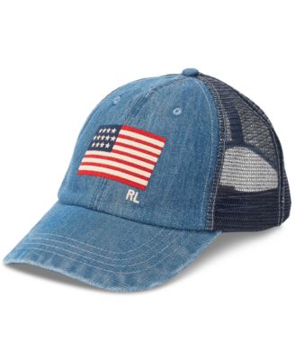 Polo Ralph Lauren - Men's Flag Denim Ball Cap