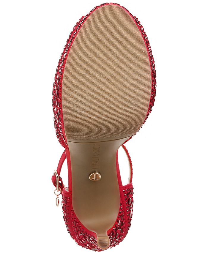 Thalia Sodi Women's Chace Embellished Platform Pumps Macy's