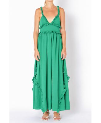 Endless Rose Women's Open Back Maxi Dress