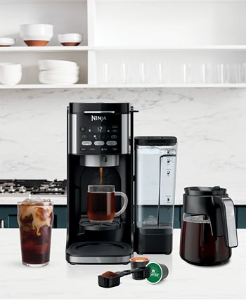 NINJA DualBrew 12 Cup Coffee Maker, Single Serve, Compatible with K Cups,  Drip Coffee Maker (CFP201) CFP201 - The Home Depot
