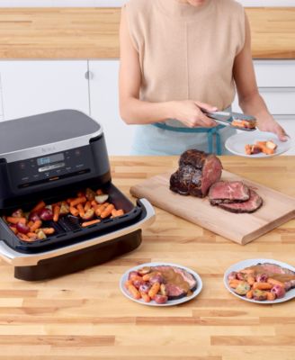 Ninja Foodi DualZone FlexBasket Air Fryer with 7-Quart MegaZone