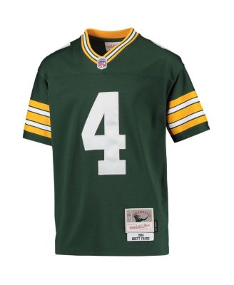 Big Boys Brett Favre Green Green Bay Packers 1996 Retired Player Legacy Jersey