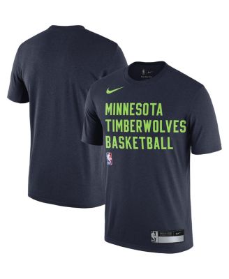 Nike NBA Tシャツ ティンバーウルブズ Timberwolves 非売品 Men's Nike Navy Minnesota Timberwolves 2023/24 Sideline Legend