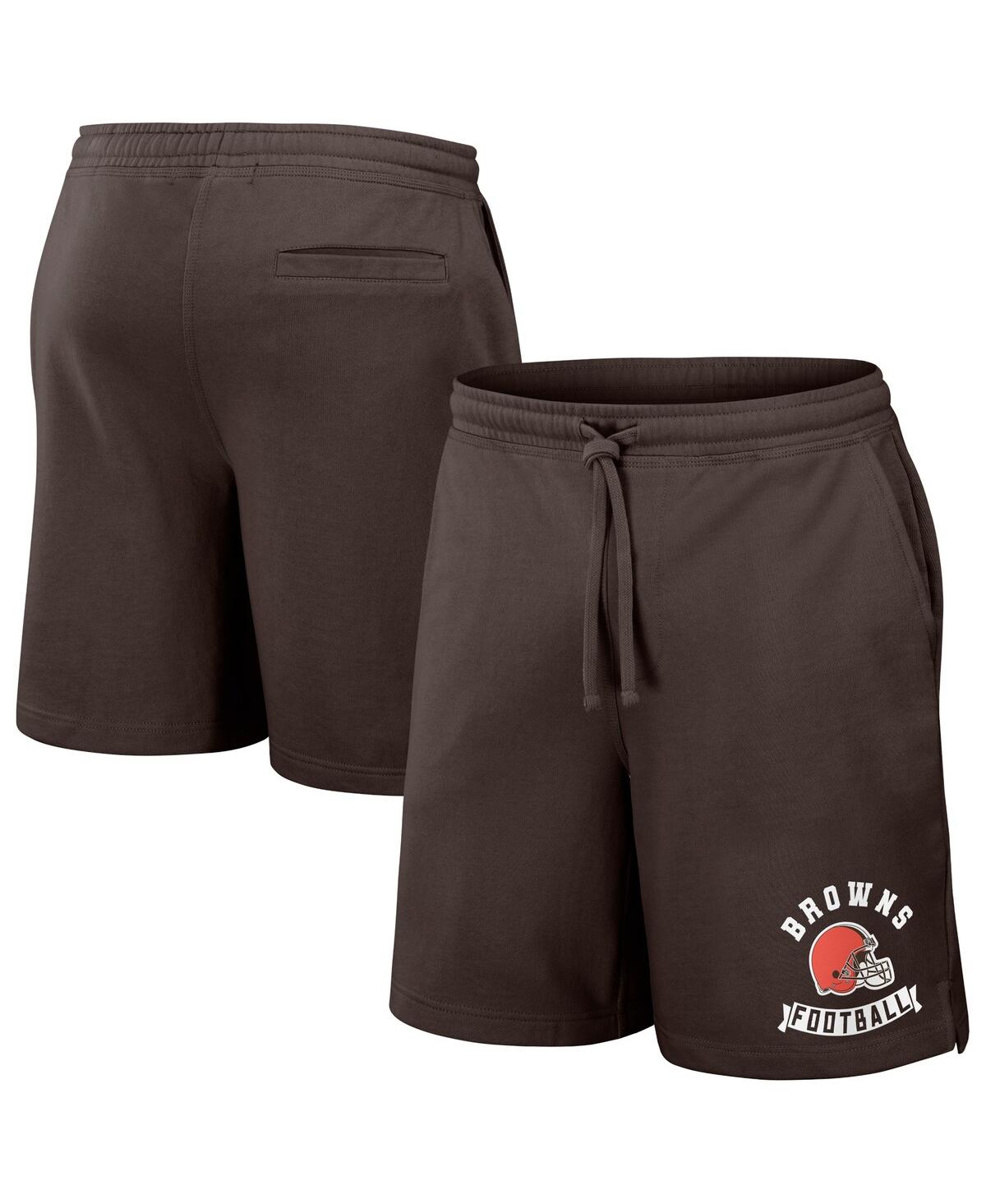 Fanatics Men's Nfl X Darius Rucker Collection By  Brown Cleveland Browns Washed Shorts