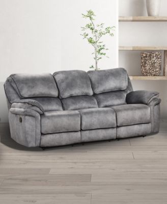 Bishop 89" Fabric Manual Recliner Sofa
