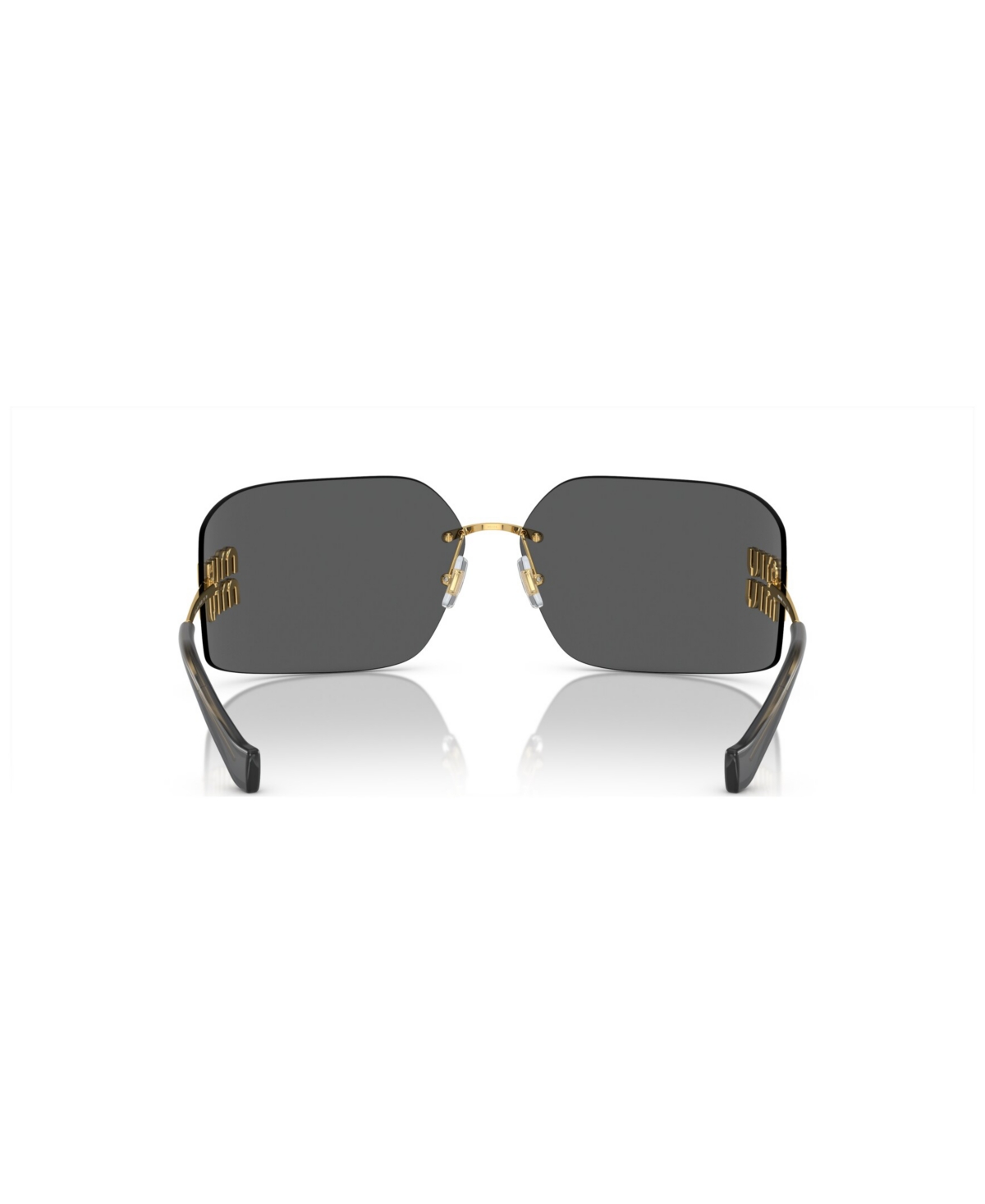 Miu Miu Sunglasses 54ys Sole In Gold