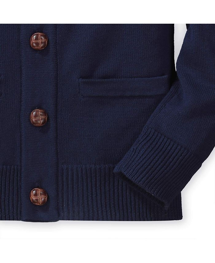 Hope & Henry Boys' Shawl Collar Sweater Cardigan, Infant Macy's