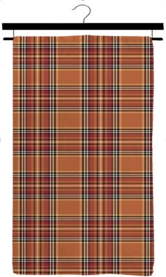 Ultra Soft & Cozy Oversized Plaid Autumn Harvest Plush Accent Throw Blanket - 50 in. W x 70 in. L