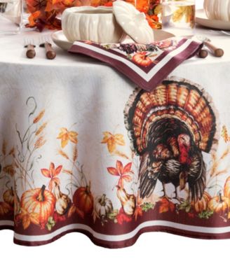 Autumn Heritage Turkey Table Linens Collection