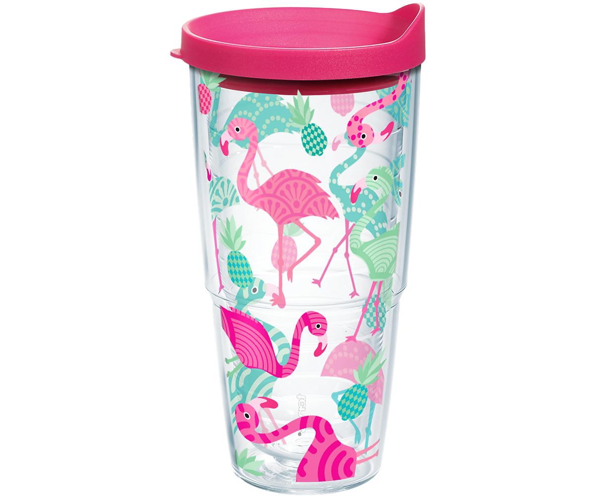 Tervis Tumbler Tervis Flamingo Pattern Made In Usa Double Walled Insulated Tumbler Travel Cup Keeps Drinks Cold & H In Open Miscellaneous