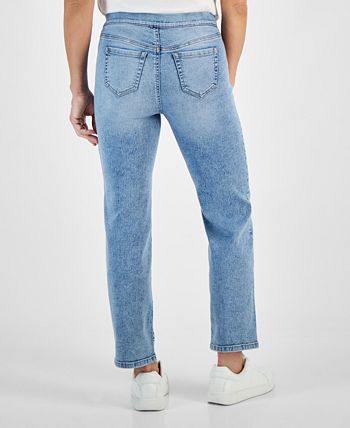 Style & co petite straight leg jeans cheap