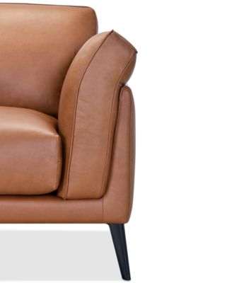 Keery 66.5" Leather Loveseat