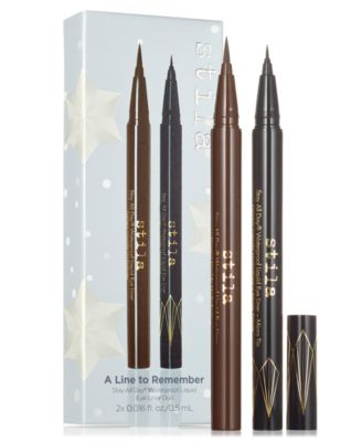 Stila - 2-Pc. A Line To Remember Stay All Day Waterproof Liquid Eye Liner Set