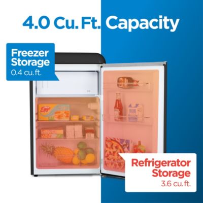 4.0 Cu. Ft. Retro Refrigerator