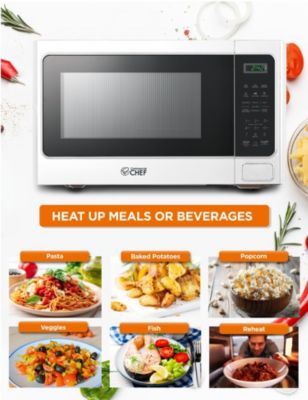 1.3 Cu. Ft. Counter Top Microwave,White