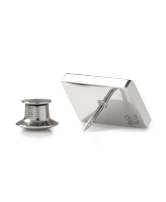 Men's Stainless Steel Engravable Lapel Pin