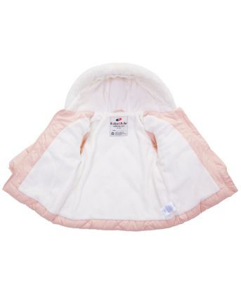 Baby Girls Soft Lining Hooded Puffer Jacket