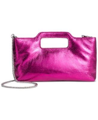 Clutch Crossbody Metallic Pink Clutch International Concepts