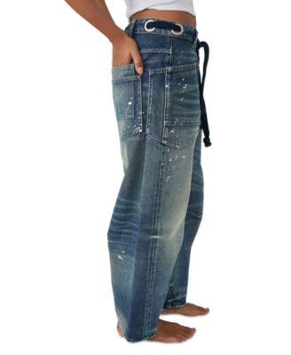 Women's Moxie Cotton Low-Slung Barrel Jeans 