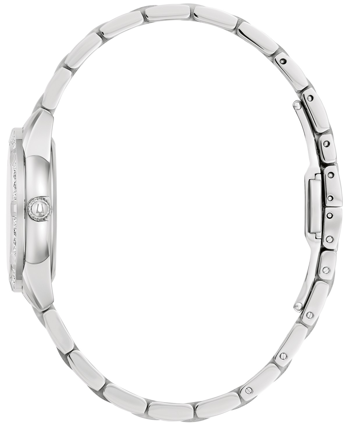 Женские часы Bulova Classic Sutton с бриллиантом на стальном браслете — фото 3