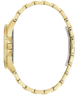 Men's Classic Phantom Gold-Tone Stainless Steel Bracelet Watch 40mm