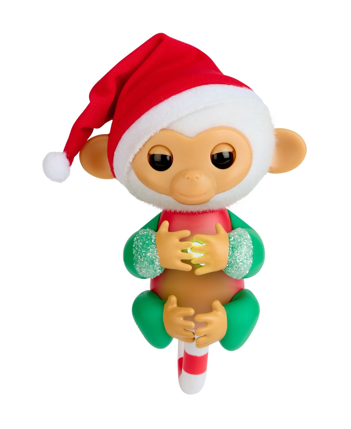 Fingerlings Interactive Baby Monkey Holiday, Snowbelle, 70+ Sounds & Reactions, Created For Macy's In No Color