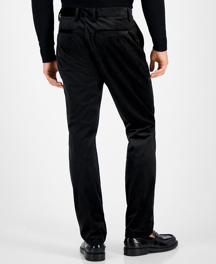 GUESS FULHAM Men's Fulham SlimFit Velvet Trousers Macy's
