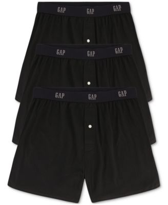 GAP - Men's 3-Pk. Cotton Slim-Fit Loose Knit Boxers