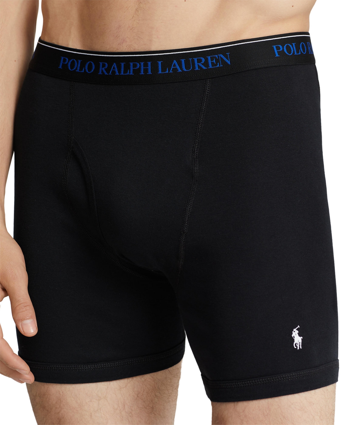 Polo Ralph Lauren Men's 5 +1 Free Bonus Pack. Classic-Fit Cotton Boxer Briefs