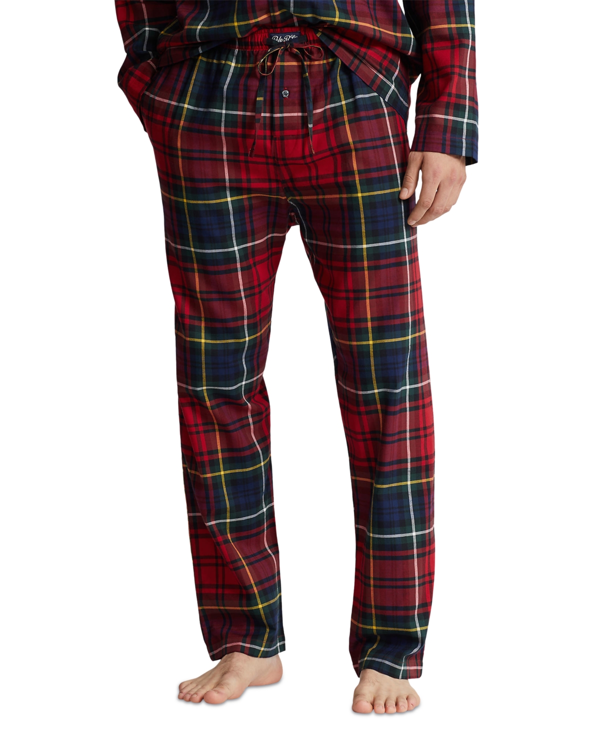 Men's Cotton Plaid Flannel Pajama Pants - Lyndon Plaid  Heritage Royal Pp