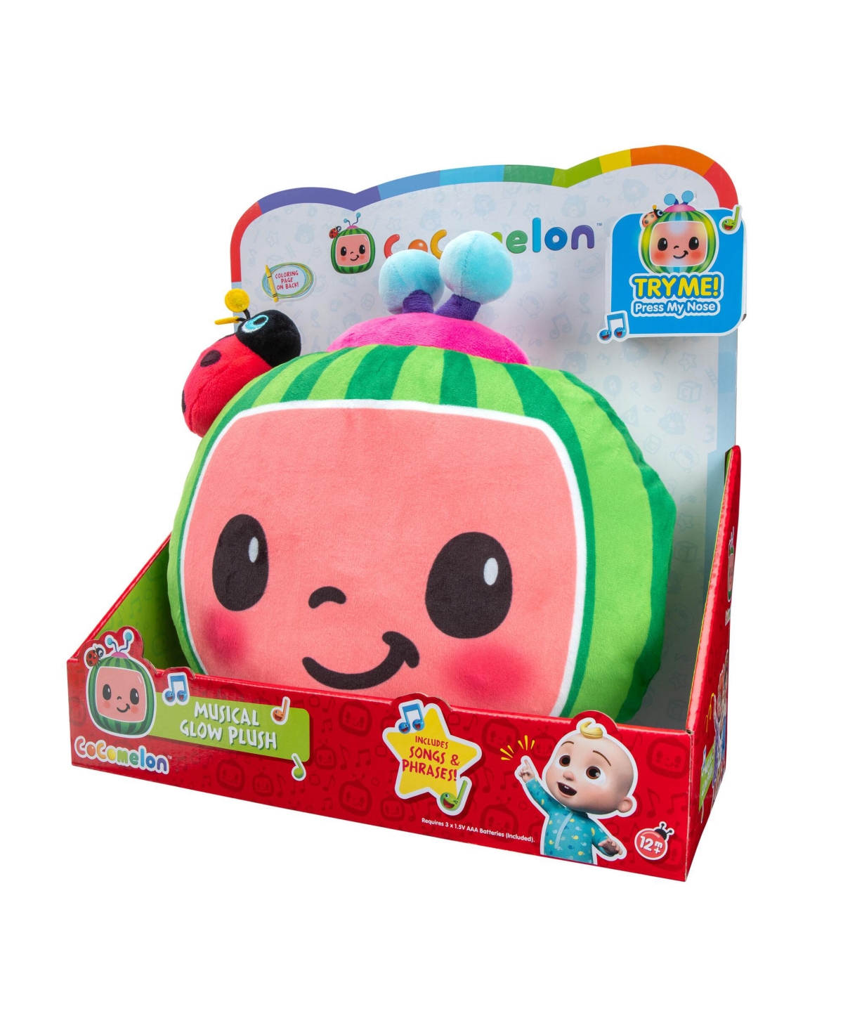 Cocomelon Musical Glow Plush