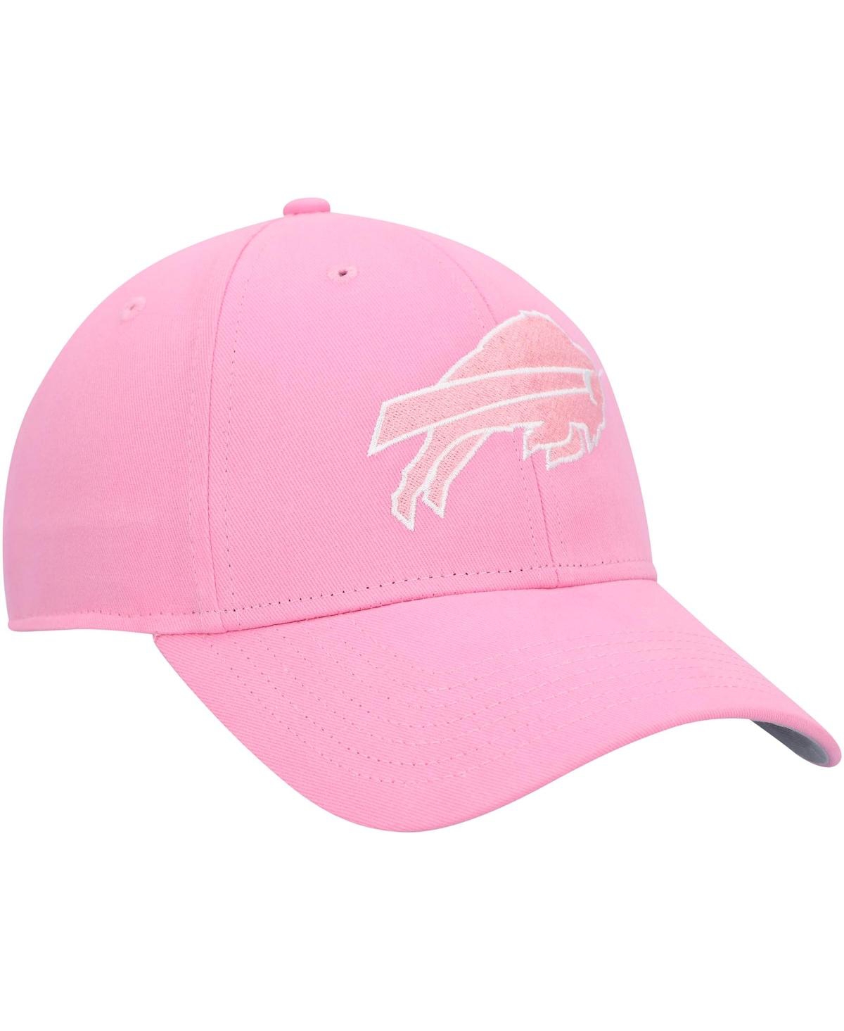 47 Brand Big Girls ' Pink Buffalo Bills Rose Mvp Adjustable Hat In Pink