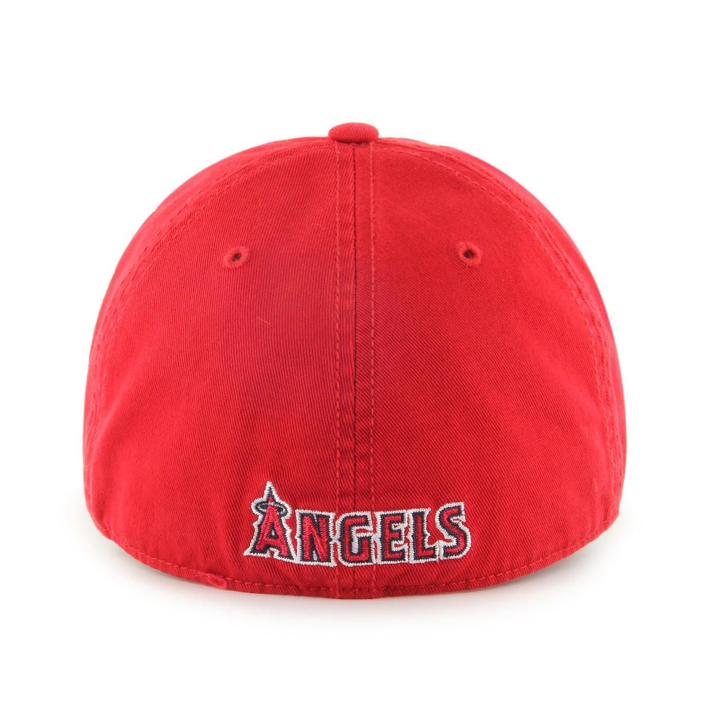 Мужская кепка '47 Brand Red Los Angeles Angels Franchise Logo Fitted Hat — фото 3