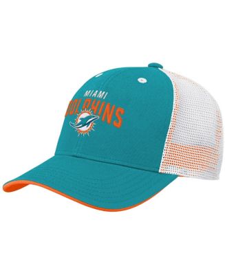 Outerstuff Youth Boys and Girls Aqua Miami Dolphins Core Lockup Snapback Hat  - Macy's