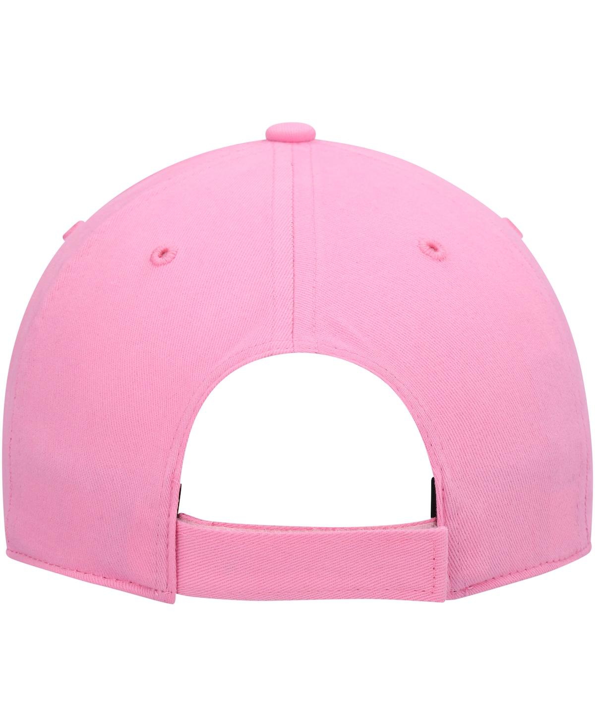 47 Brand Big Girls ' Pink Los Angeles Rams Rose Mvp Adjustable Hat In Pink