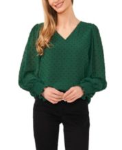 Macy's misses dressy tops top