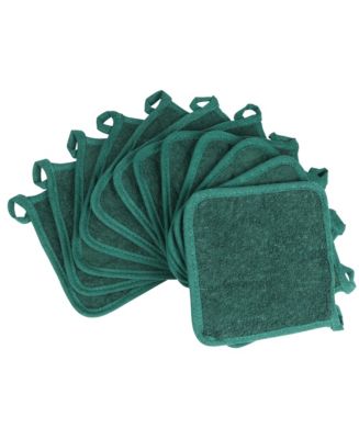 Arkwright Home Arkwright Terry Cotton Pot Holders - (Pack of 12) Restaurants, Kitchen Hot Pad Potholder Set, Heat Resistant Coaster for Cooking and Baking, 7 x 7 in - Macy's