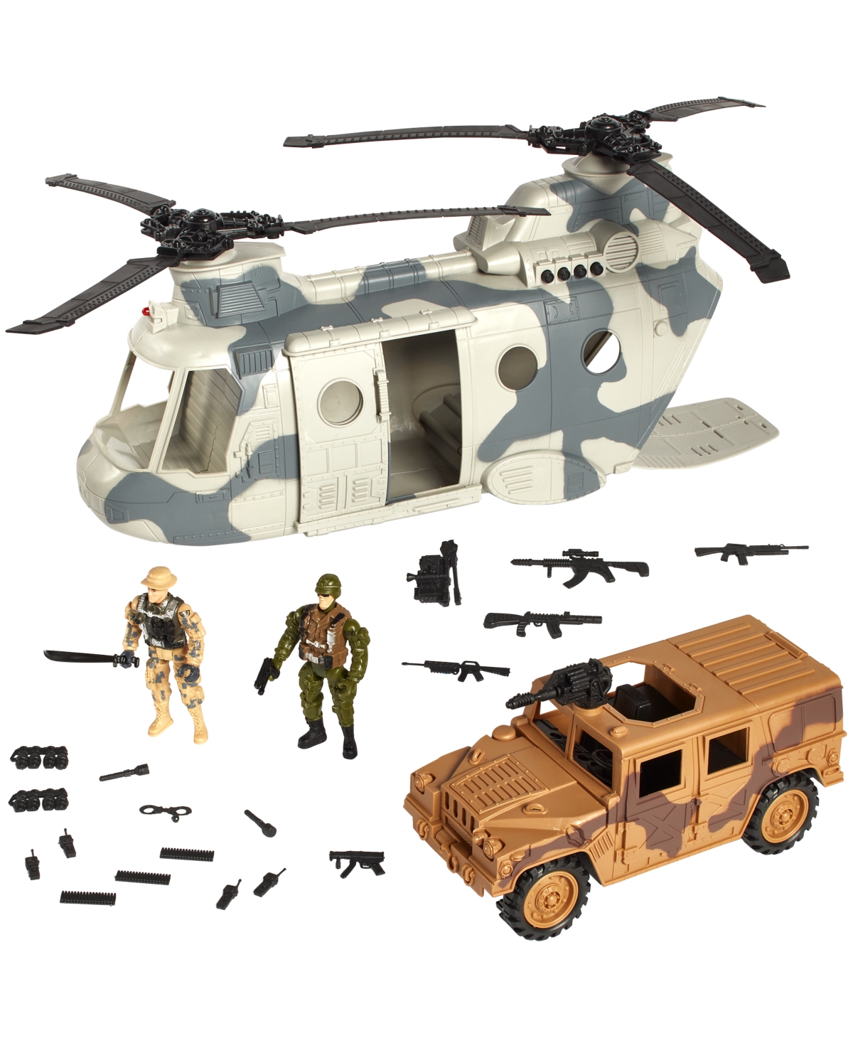 True Heroes Kids' Helicopter Transporter Playset, Created For You By Toys R Us In Multi