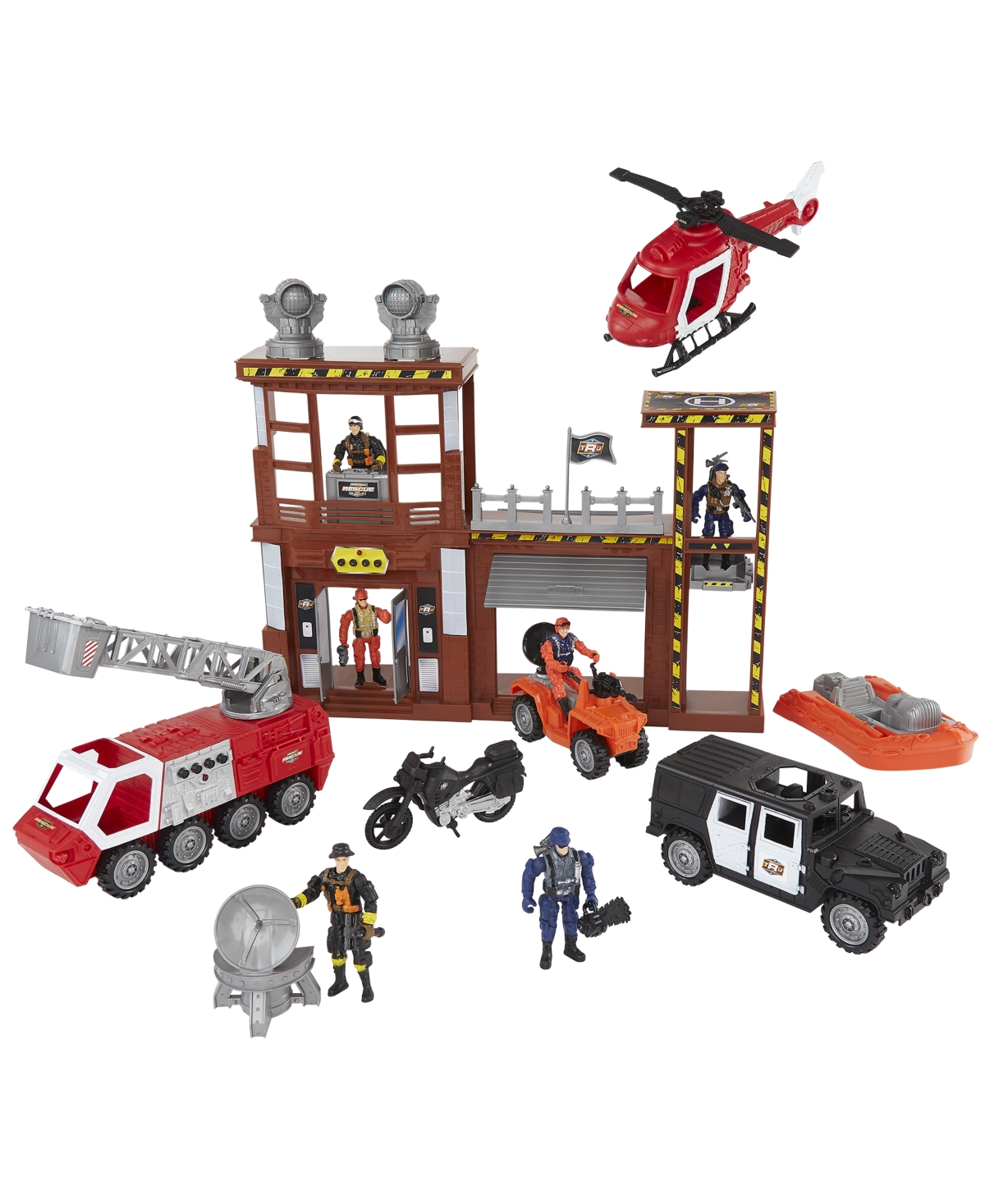 True Heroes Kids' Rescue Mega Playset, Created For You By Toys R Us In Multi
