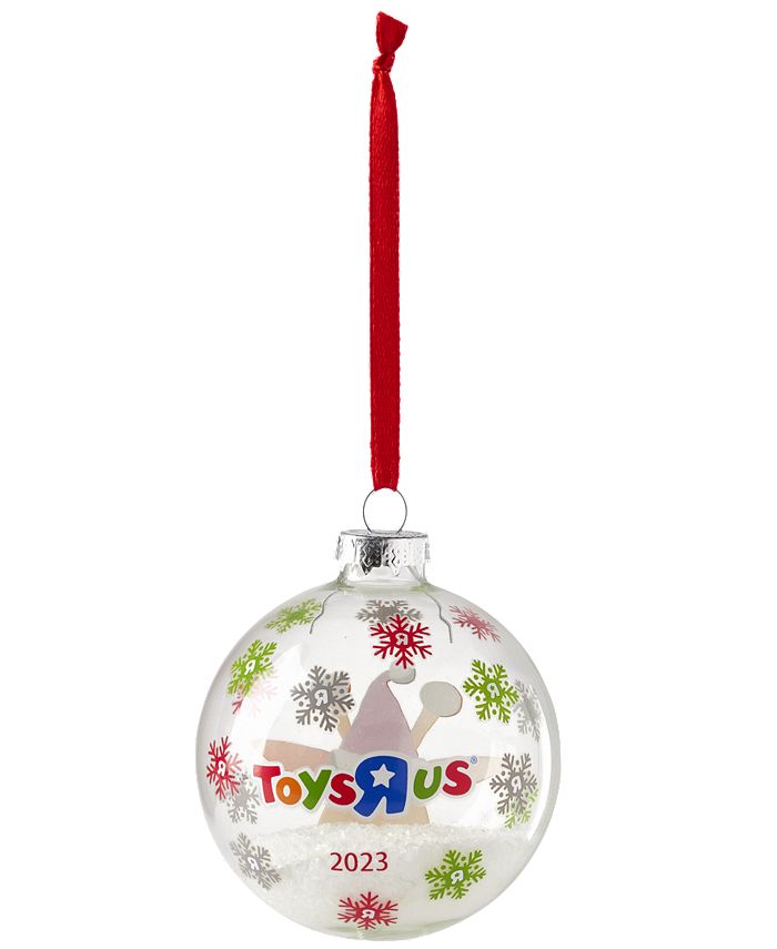 TOYS R US 2023 Holiday Geoffrey Glass Ball Ornament, Created for You by