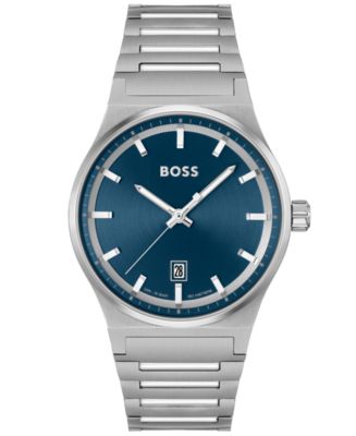 Hugo Boss Men's Candor Quartz Basic Calendar Stainless Steel Watch