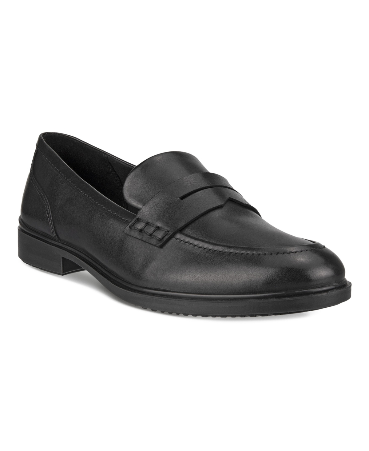Shop Ecco Women's Dress Classic Penny Leather Loafer In Black