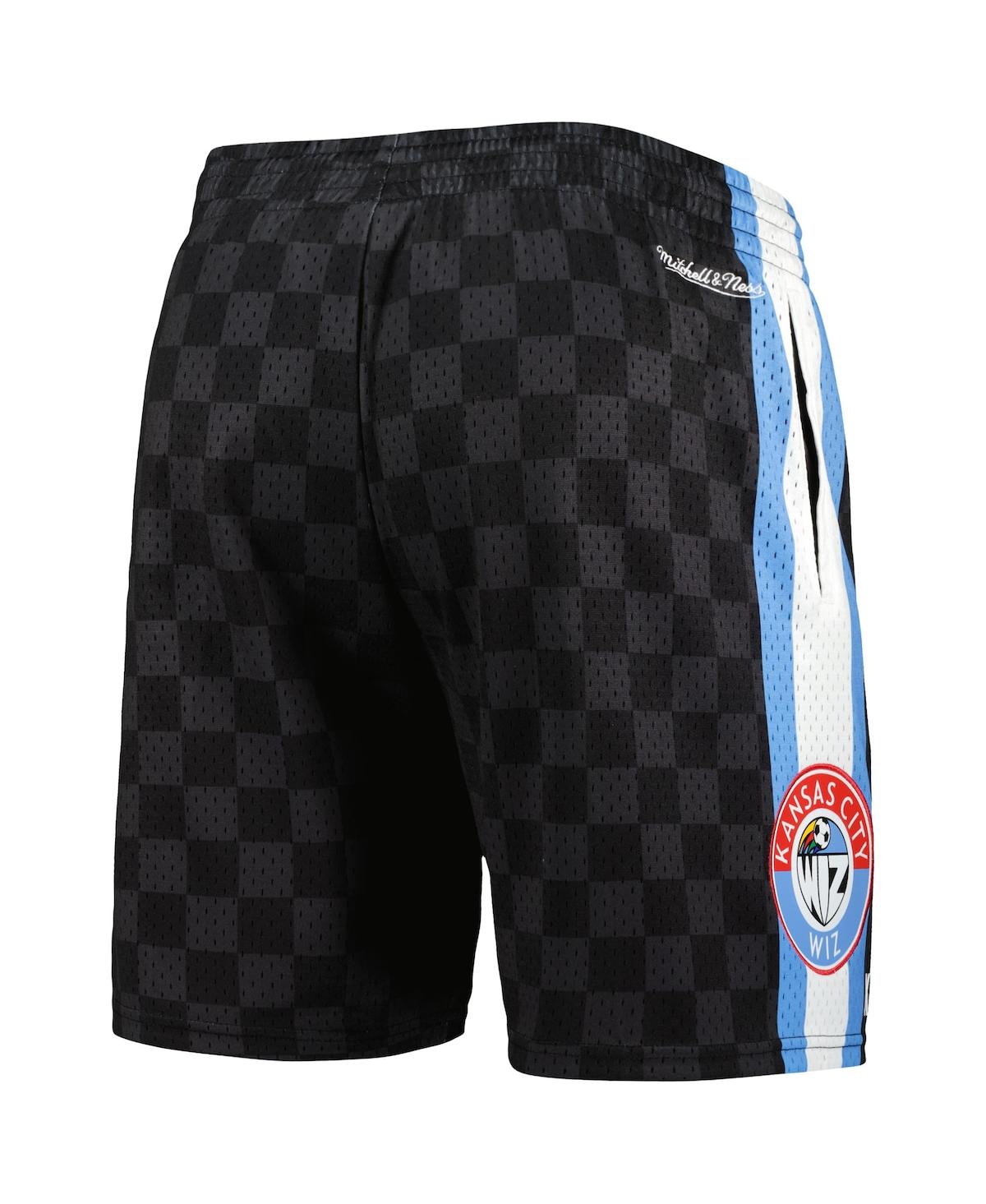 Mitchell & Ness Men's  Black Sporting Kansas City City Mesh Shorts In Black