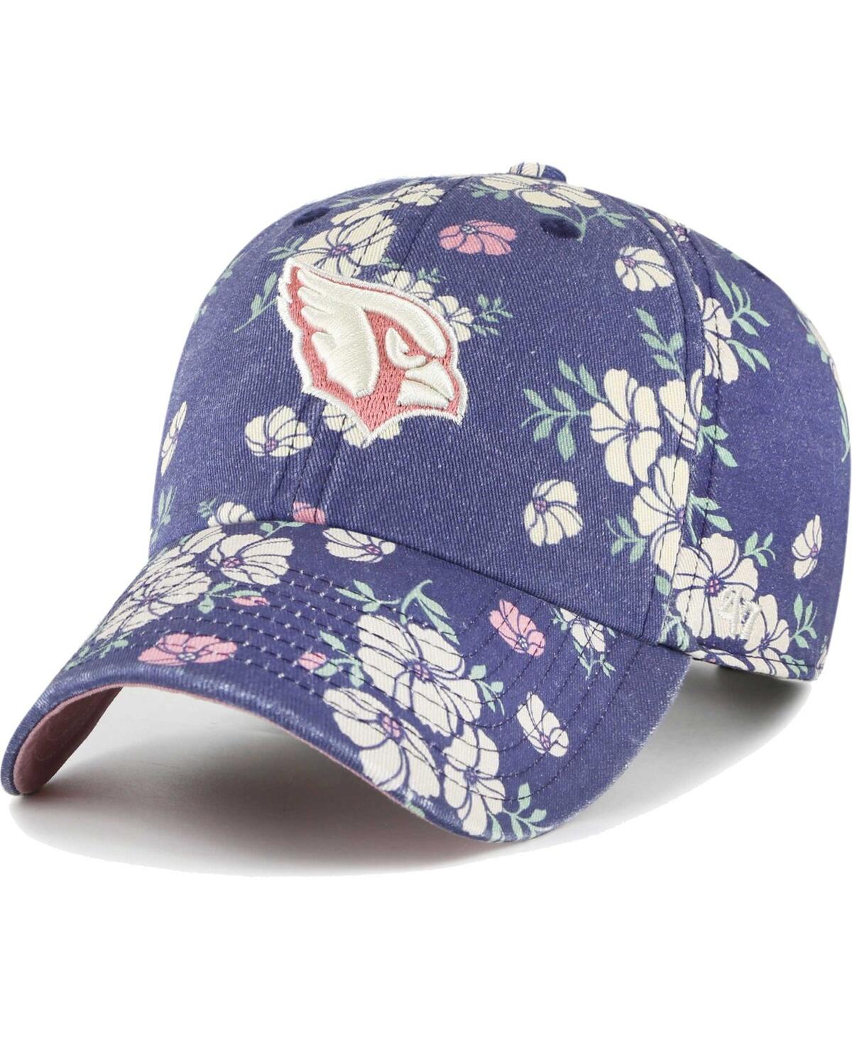 47 Brand Women's ' Navy Arizona Cardinals Primrose Clean Up Adjustable Hat