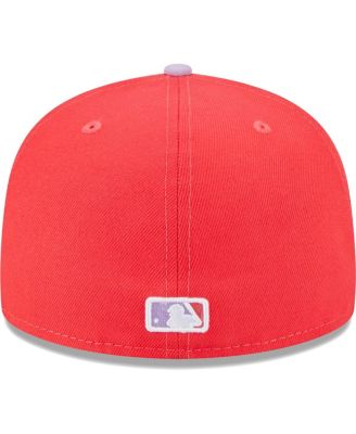 Men's Red, Lavender San Francisco Giants Spring Color Two-Tone 59FIFTY Fitted Hat
