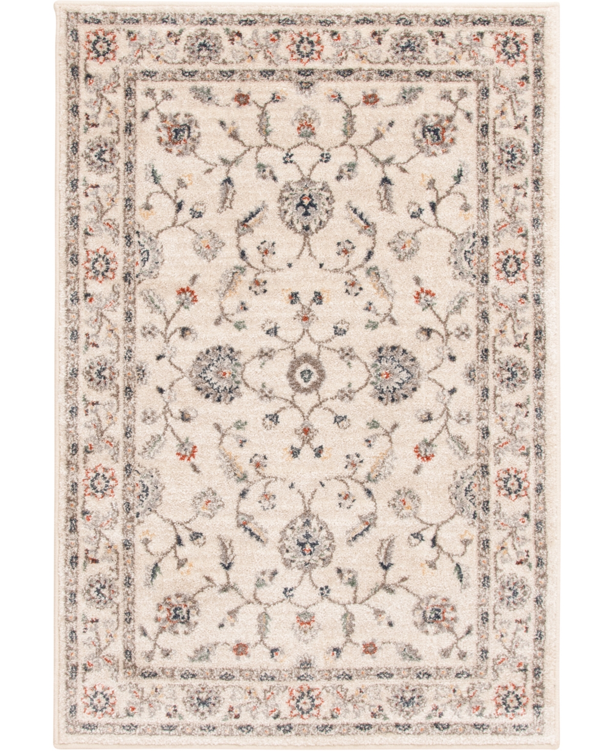 Km Home Poise Pse-7203 3'3" X 5' Area Rug In Ivory