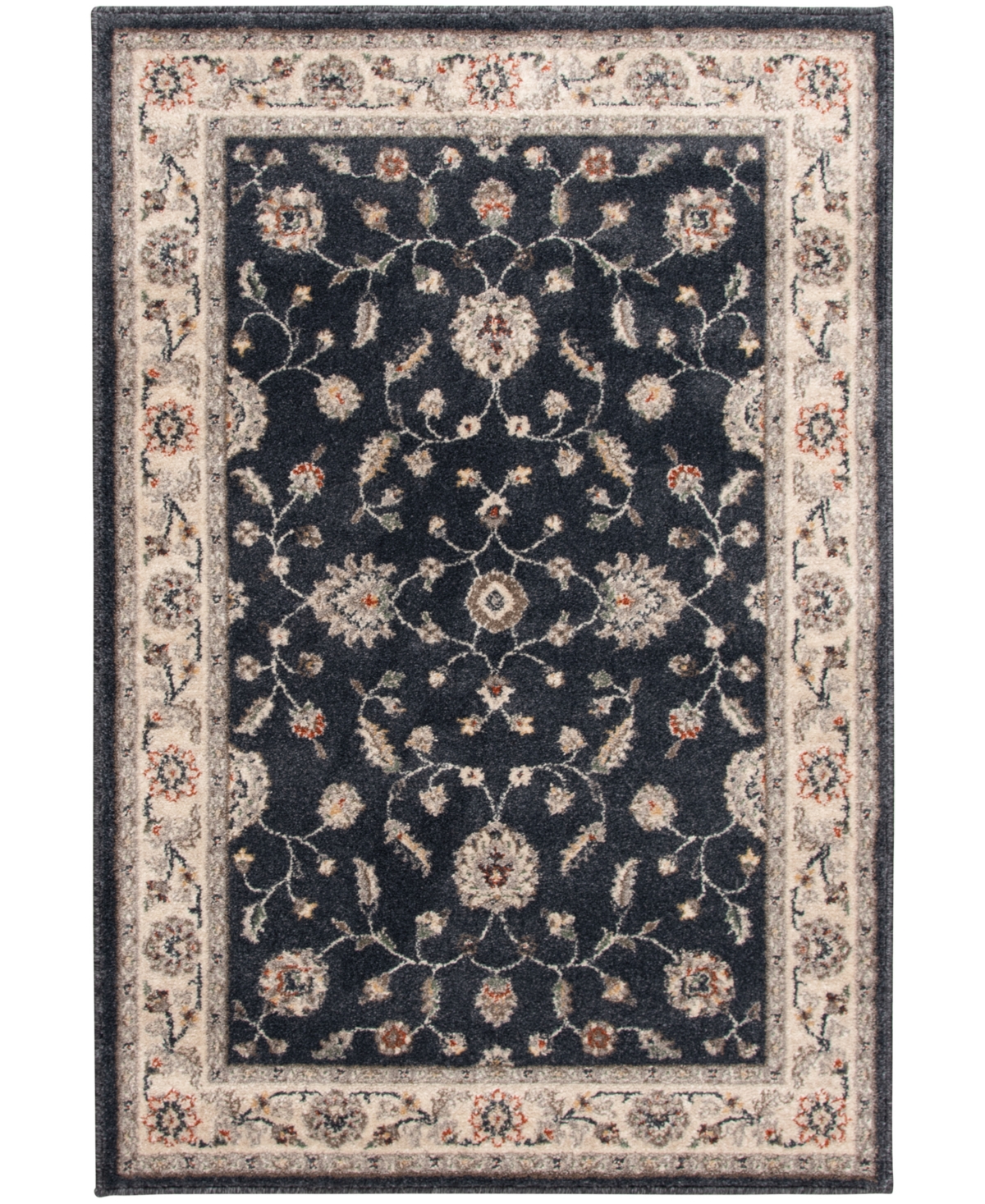 Shop Km Home Poise Pse-7203 3'3" X 5' Area Rug In Blue