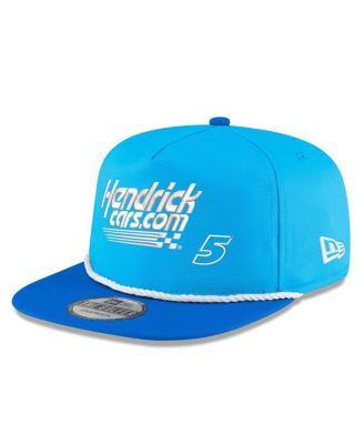 Men's Light Blue, Royal Kyle Larson Hendrickca Golfer Snapback Hat